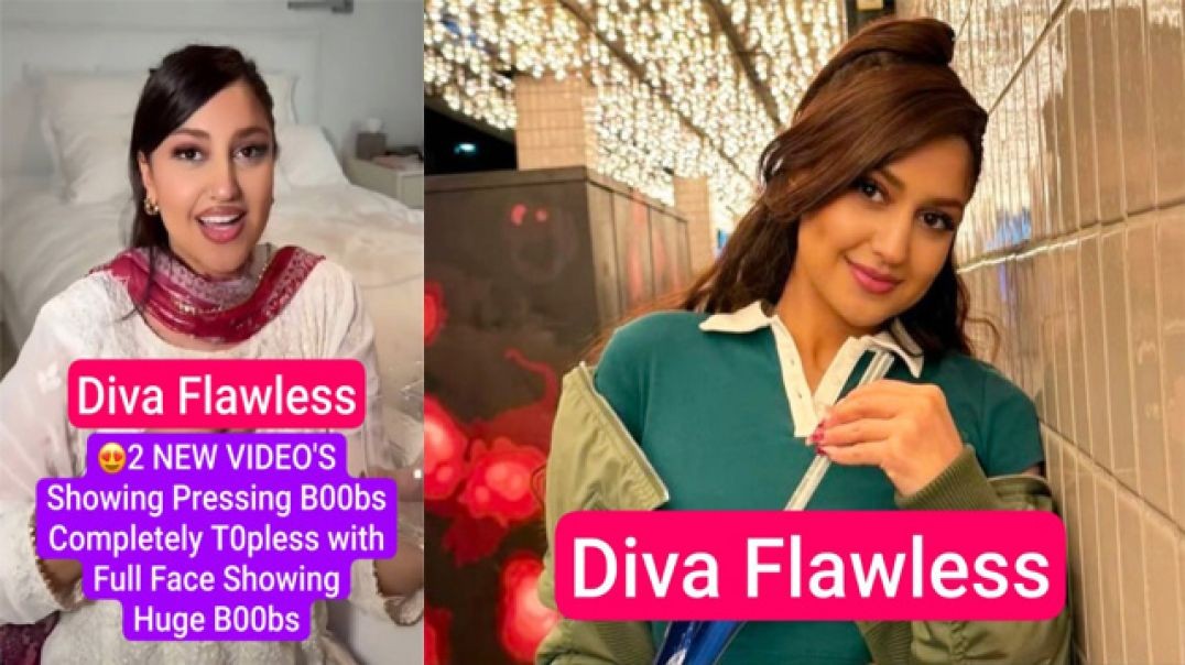 ⁣Diva Flawlwss Nude For First Time Topless with Full Face Video