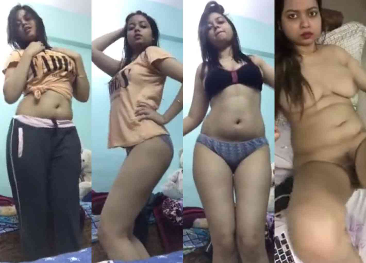 Sexy Awesome Figure Girl Nude and Masturbation Viral Video MMS